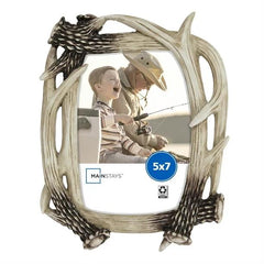 Mainstays 5x7 Antlers Decorative Tabletop Picture Frame